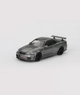 MINIGT - 1/64 Nissan Skyline GT-R Dark Metal Gray (NISMO BNR34 CRS Version)