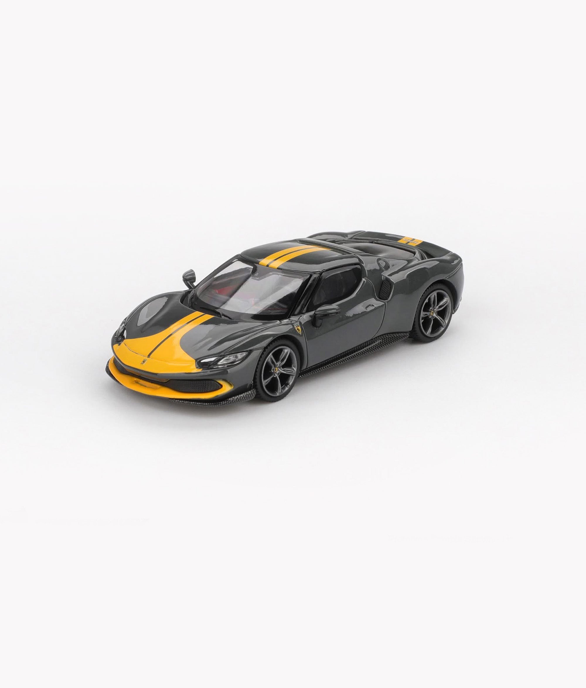 BBR 1/64 - Ferrari 296 GTB Assetto Fiorano Grigio Scuro