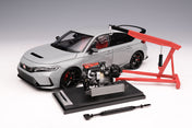1/18 The Honda Civic Type R (FL5) Supersonic Gray - MOTORHELIX