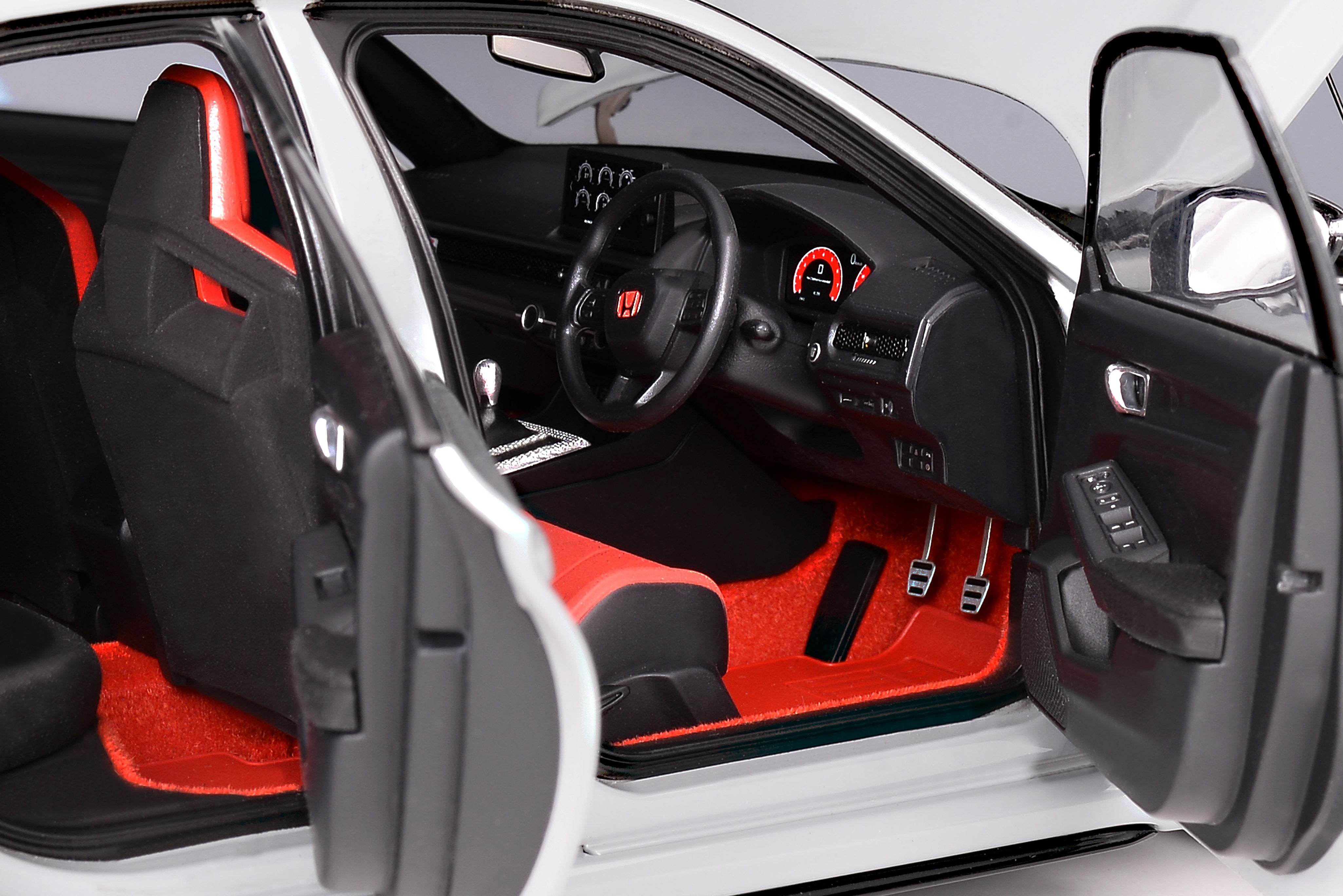 1/18 The Honda Civic Type R (FL5) Supersonic Gray - MOTORHELIX