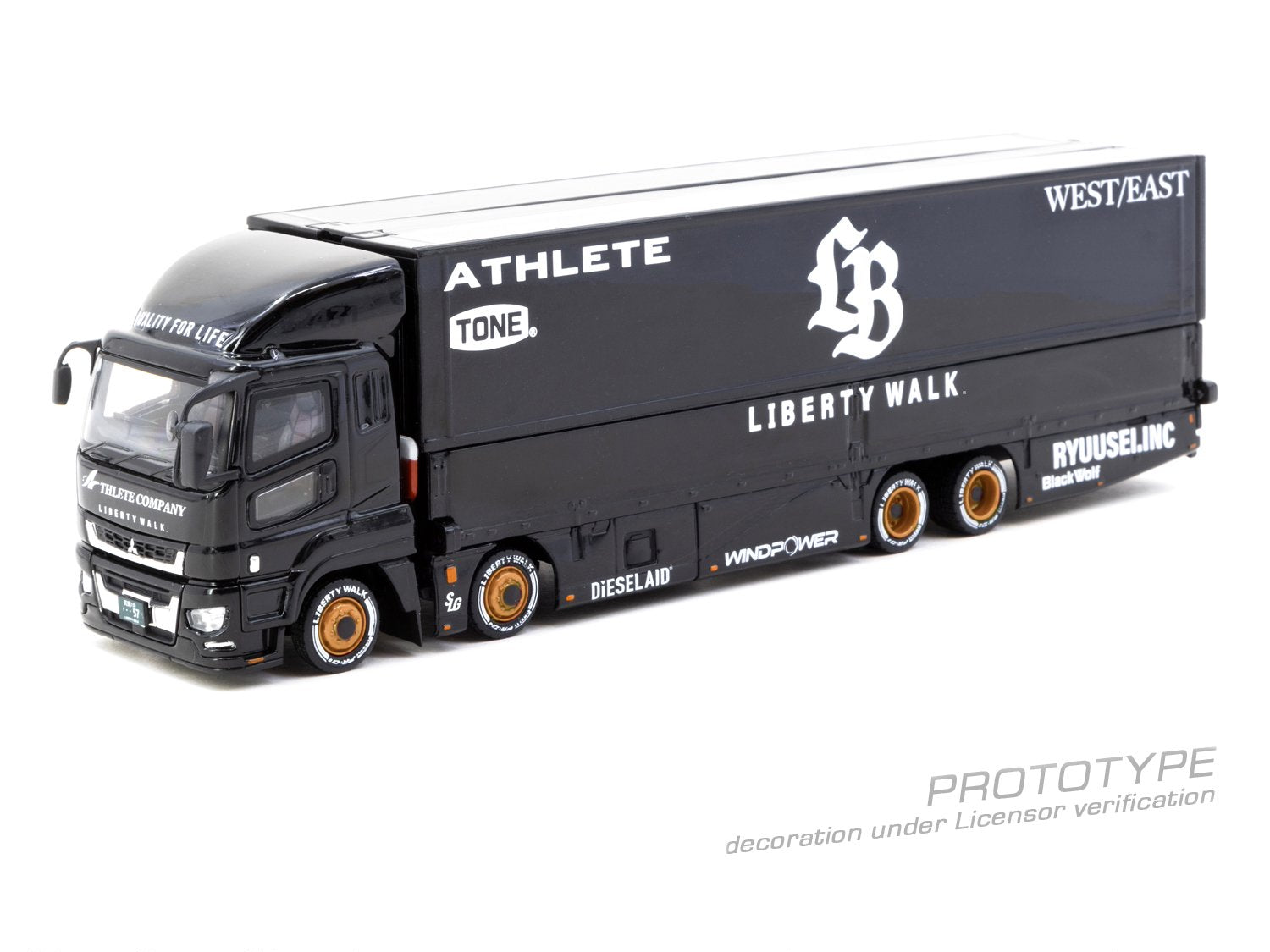 TW 1:64 Mitsubishi Fuso Super GreatB-TRUCKS T64T-TL001-LBB