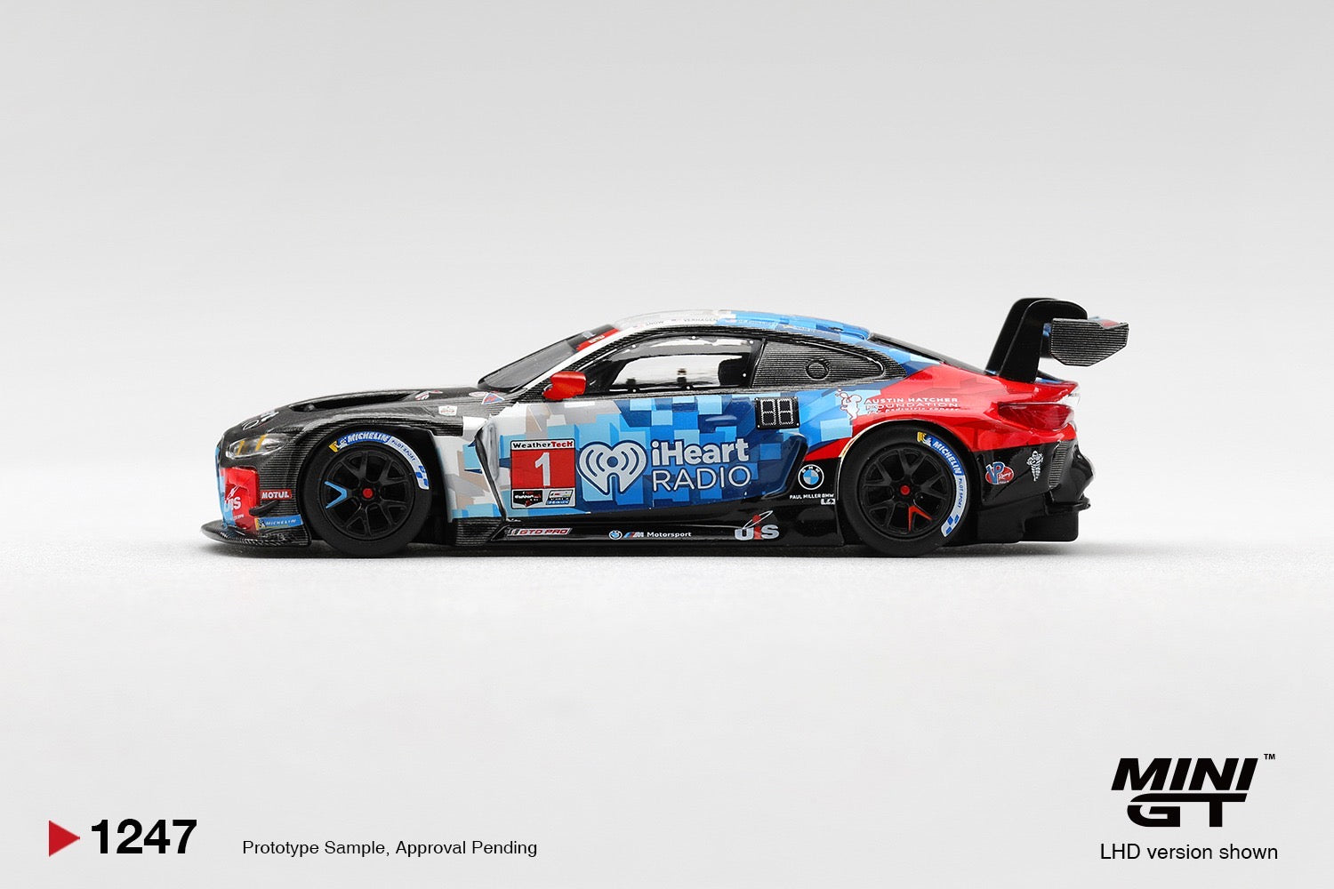 MINIGT 1/64 BMW M4 GT3 EVO #1 Paul Miller Racing 2025 IMSA Daytona 24 Hrs