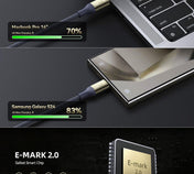 VOLTME POWERLINK UTRON CTC 240W 5A 40GPBS 2M | BLACK