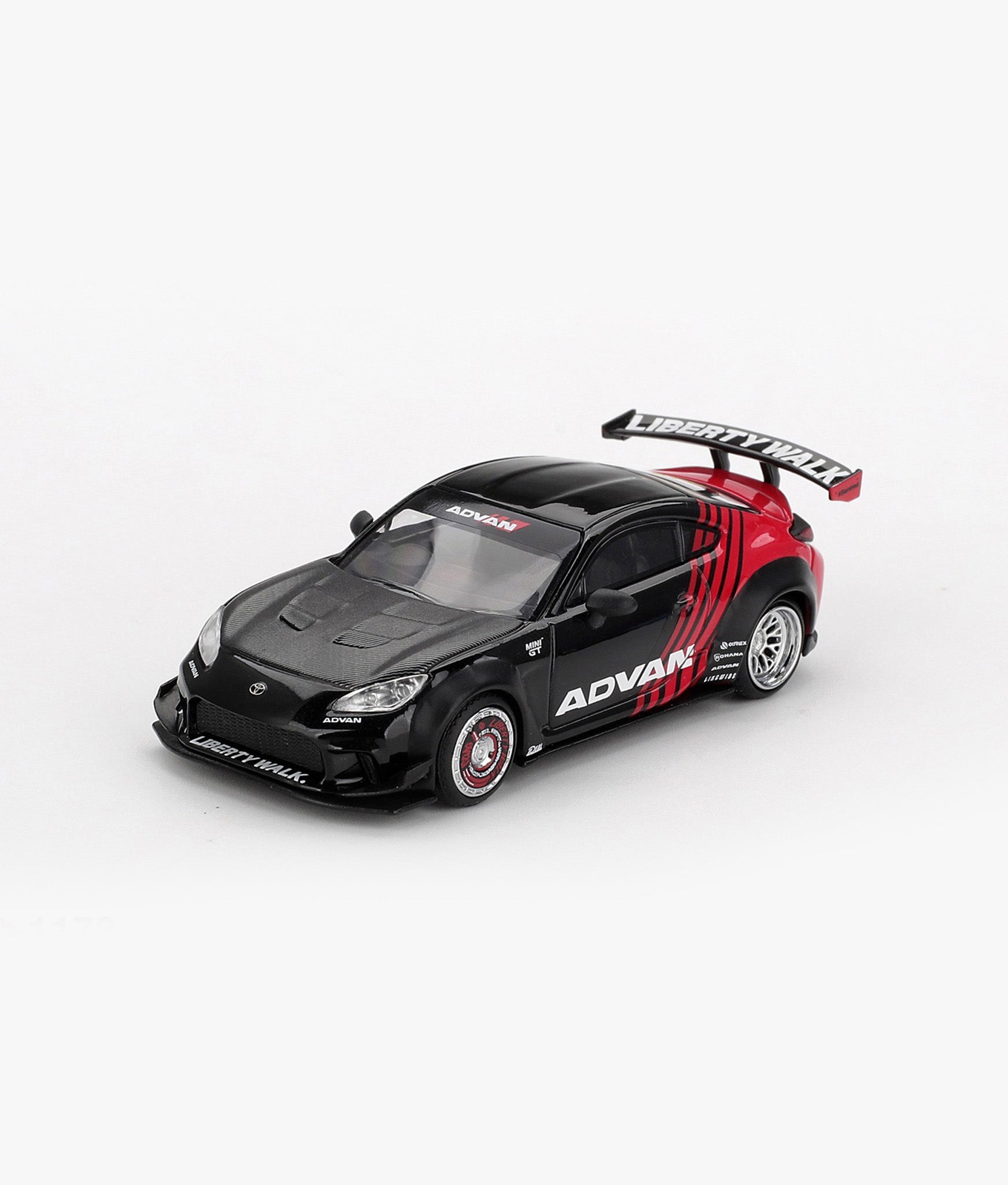 MINIGT - 1/64 Toyota GR86 LB★Nation Advan
