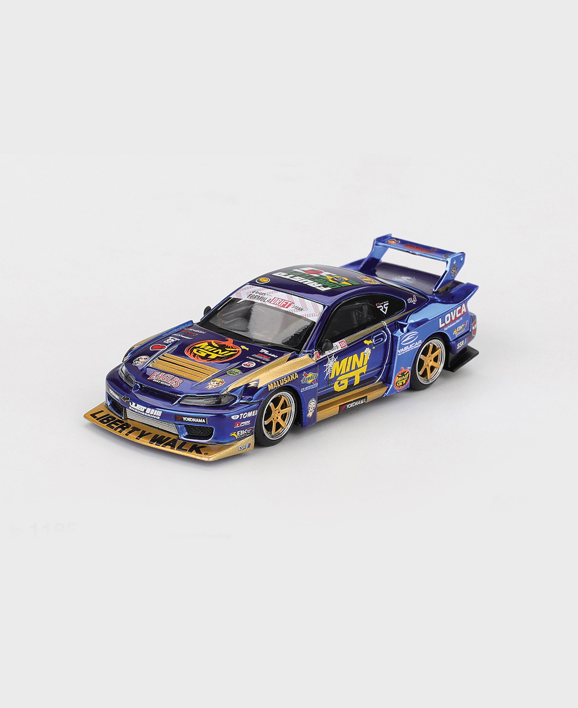 MINIGT - 1/64 Nissan LB-Super Silhouette S15 SILVIA #555 Team MINI