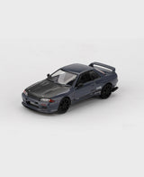 MINIGT - 1/64 Nissan Skyline GT-R Top Secret VR32 Stealth Grey