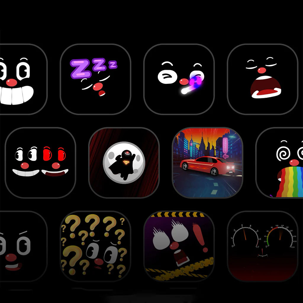 Mangogo smart intelligent expression robot - RED Color