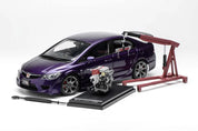 1/18 HONDA CIVIC TYPE R (FD2) 2007 LATE VERSION PREMIUM DEEP VIOLET PEARL – MOTORHELIX - PRE ORDER