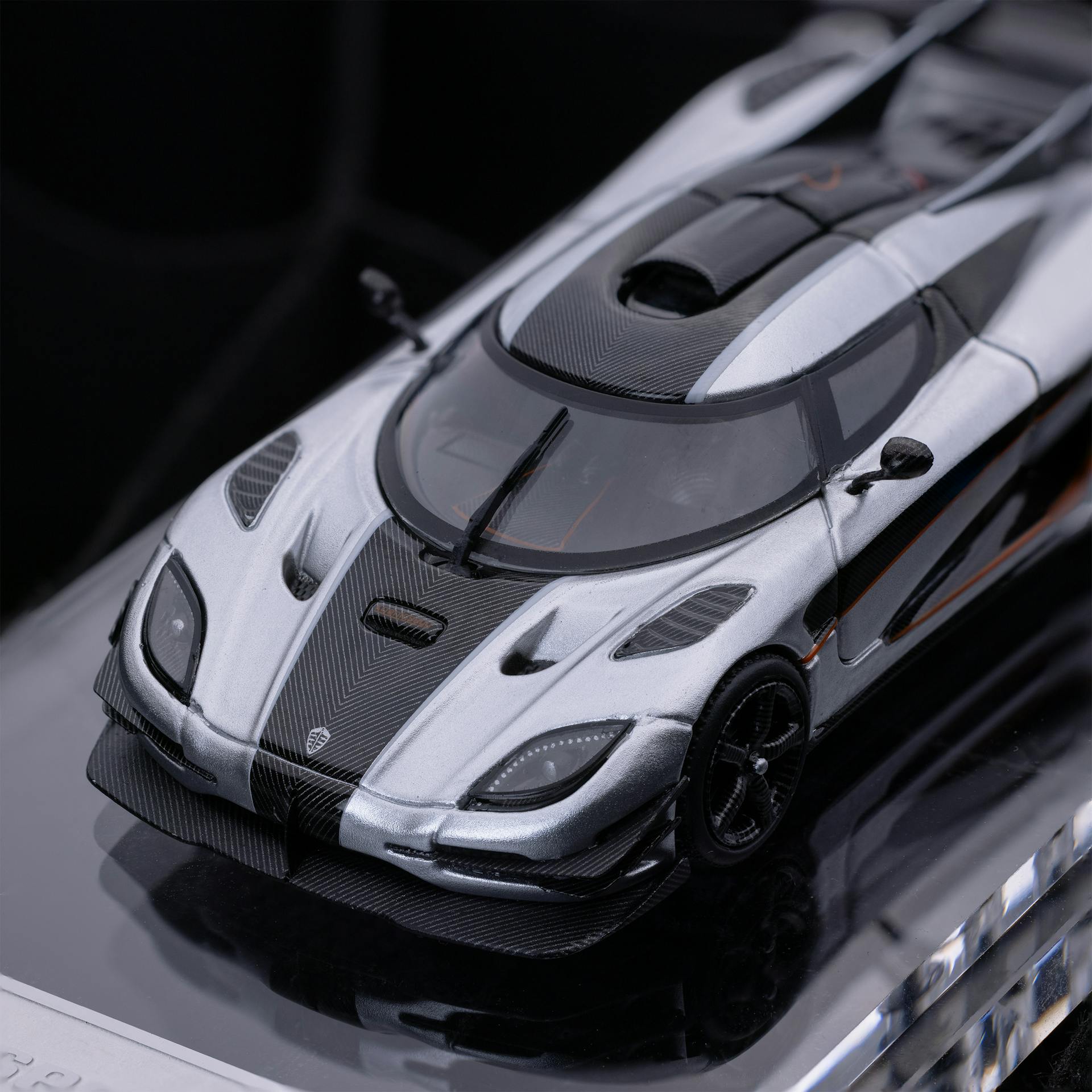 TIME TOP 1:64 KOENIGSEGG ONE1 SILVER
