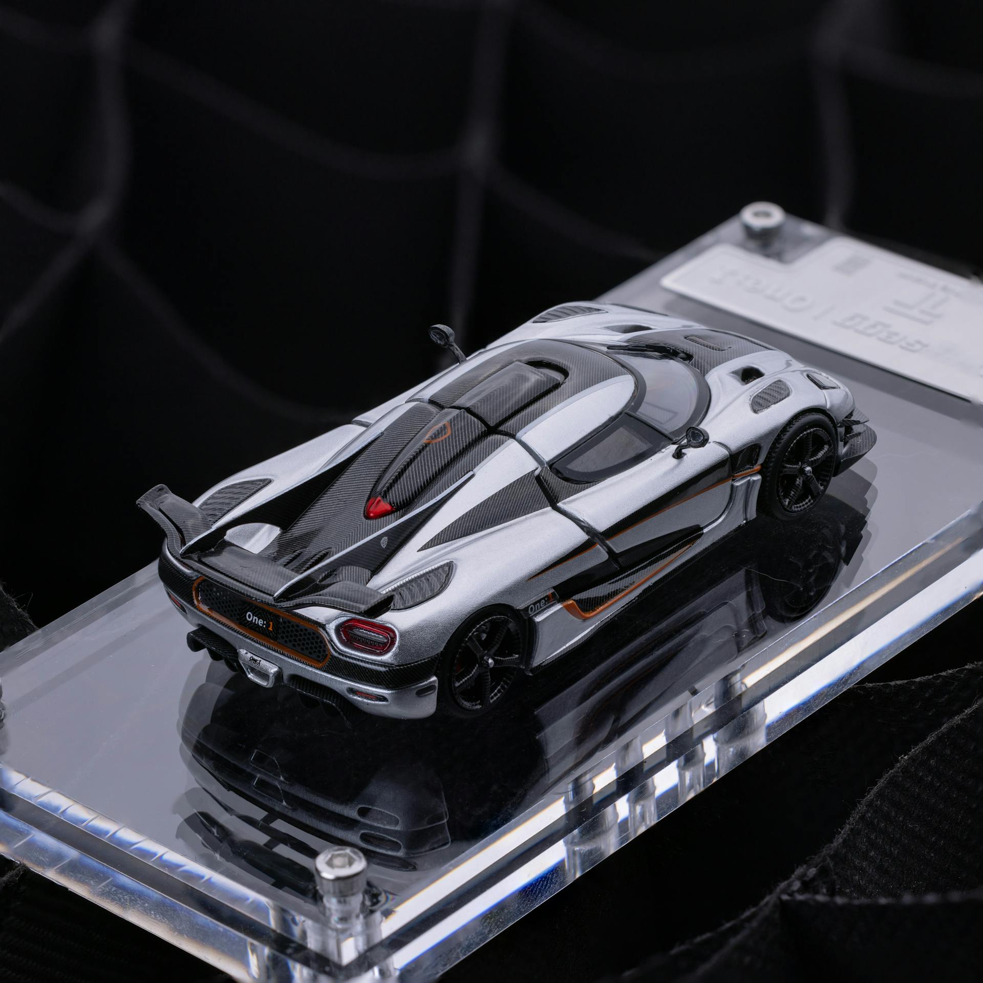 TIME TOP 1:64 KOENIGSEGG ONE1 SILVER