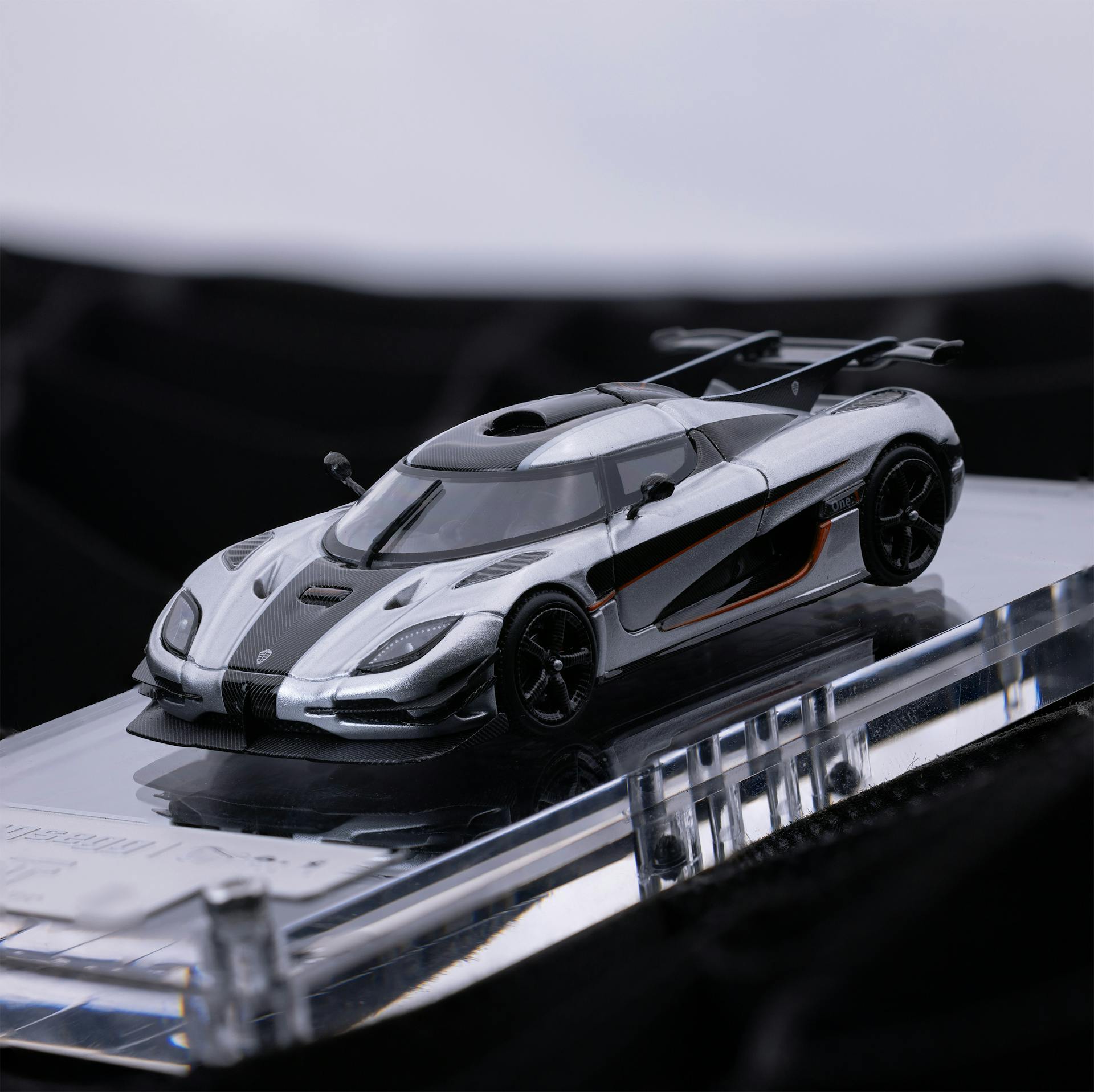 TIME TOP 1:64 KOENIGSEGG ONE1 SILVER