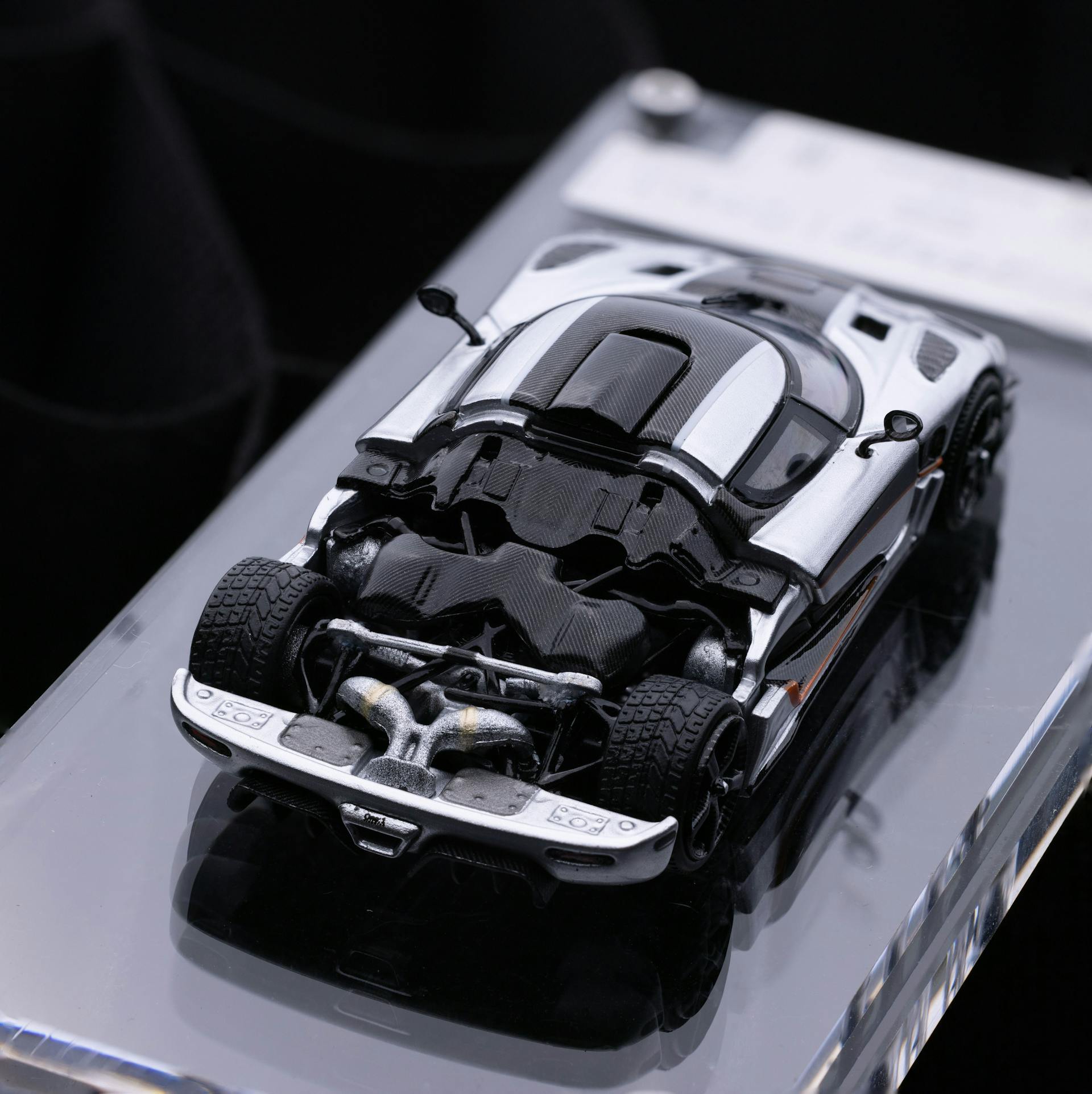 TIME TOP 1:64 KOENIGSEGG ONE1 SILVER