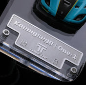 TIME TOP 1:64 Koenigsegg one1- Light Blue – Gift Box Version