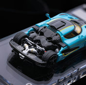 TIME TOP 1:64 Koenigsegg one1- Light Blue – Gift Box Version