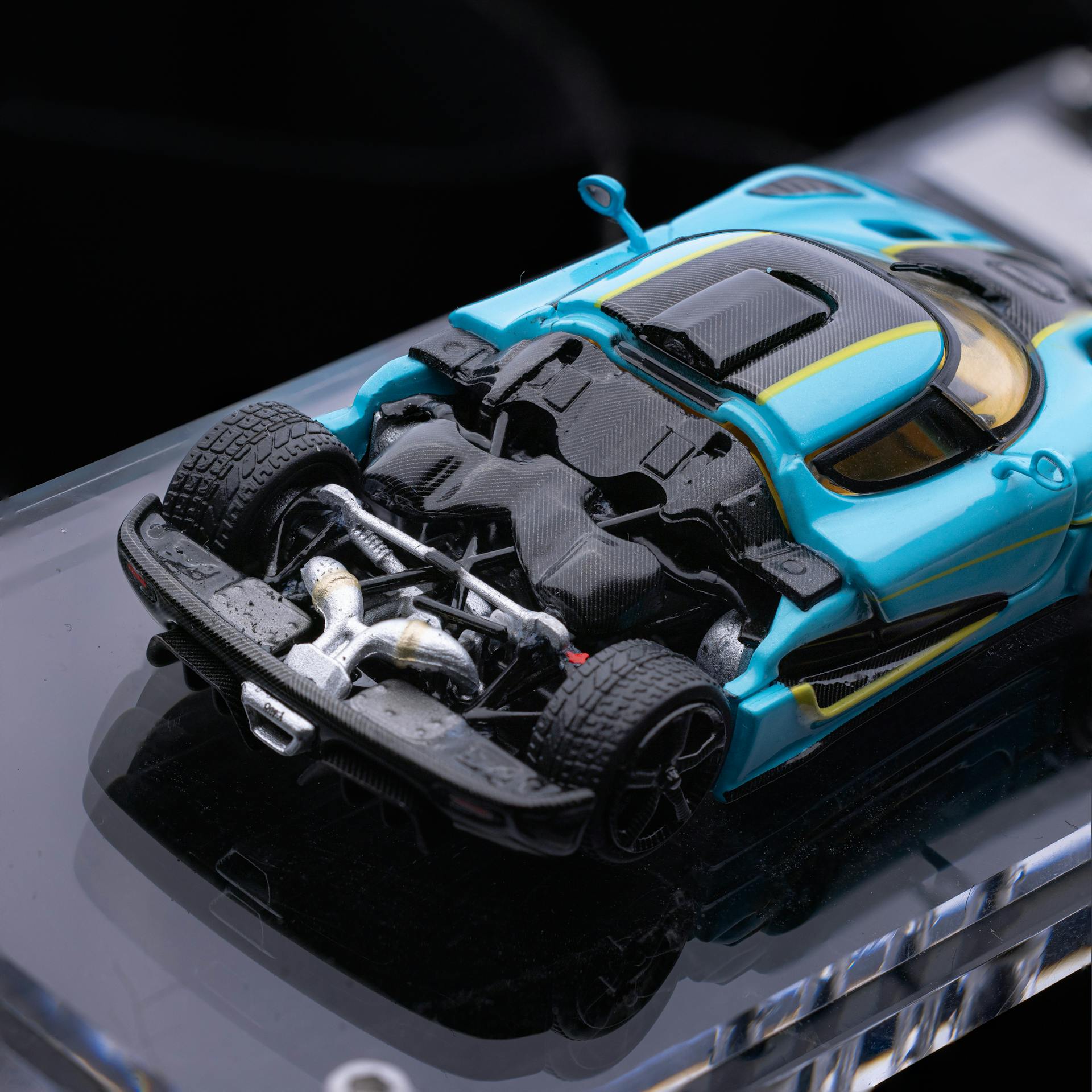 TIME TOP 1:64 Koenigsegg one1- Light Blue – Gift Box Version