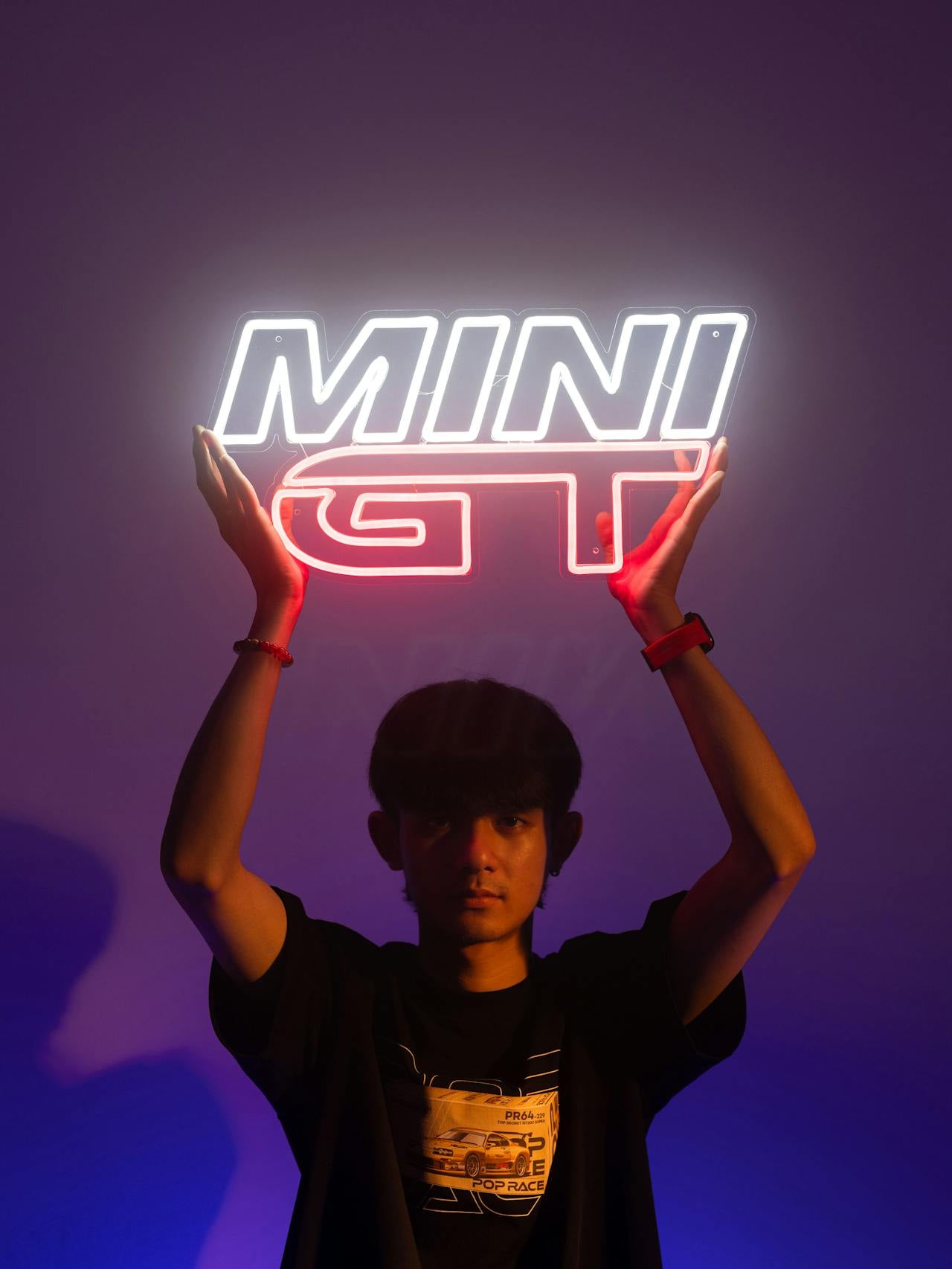 Premium MiniGT Neon Sign 50cm x 25cm