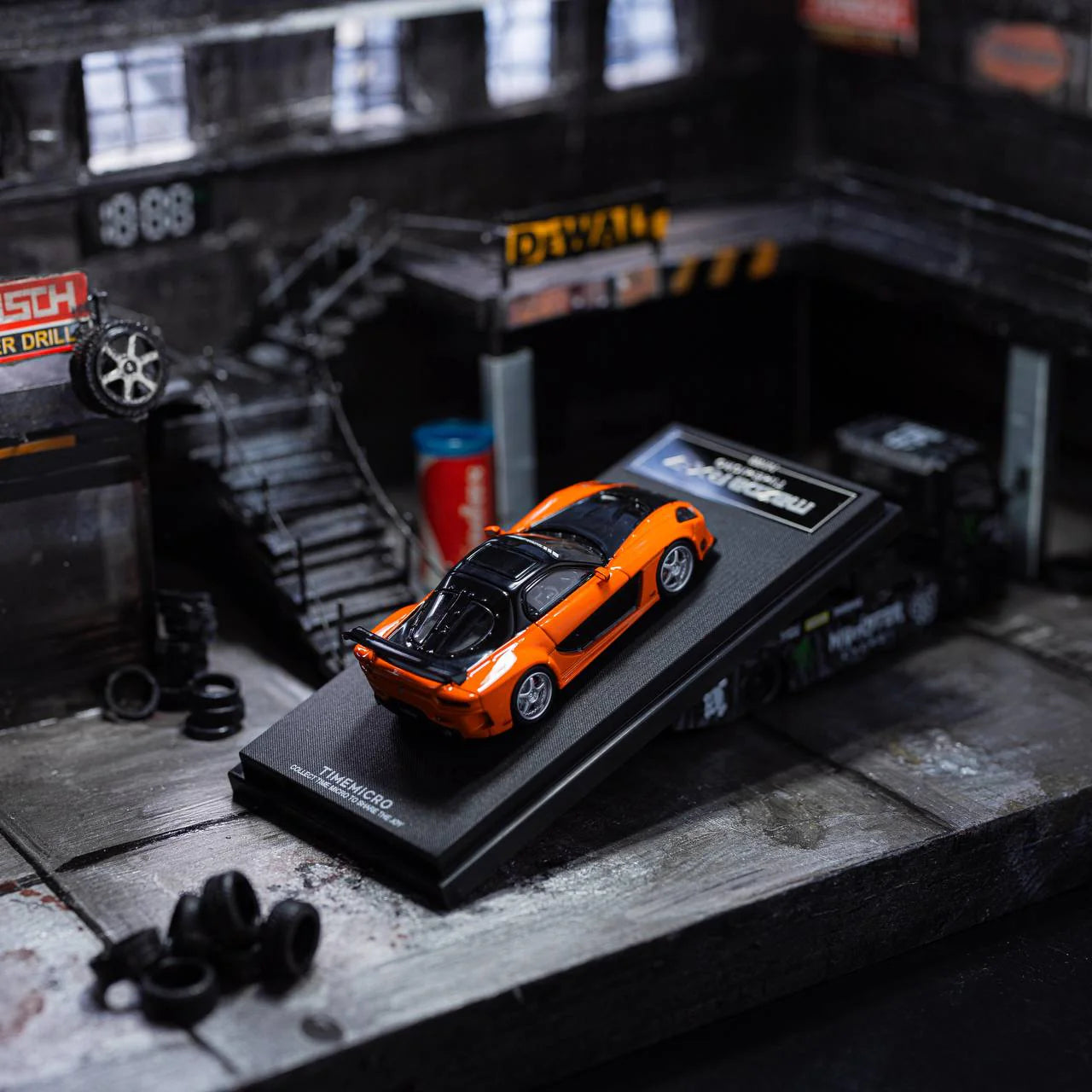 TIMEMICRO 1:64 MAZDA RX-7