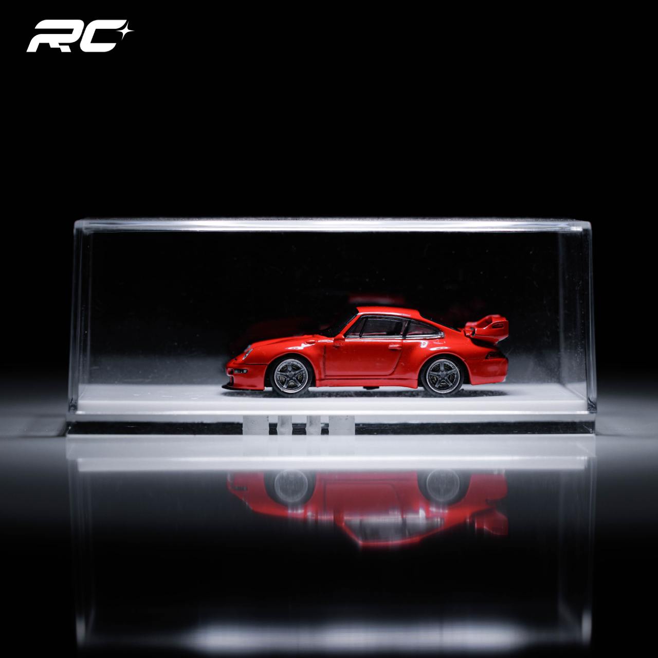 Tarmac Works 1/64 993 Remastered By Gunther Werks Red - ROAD64