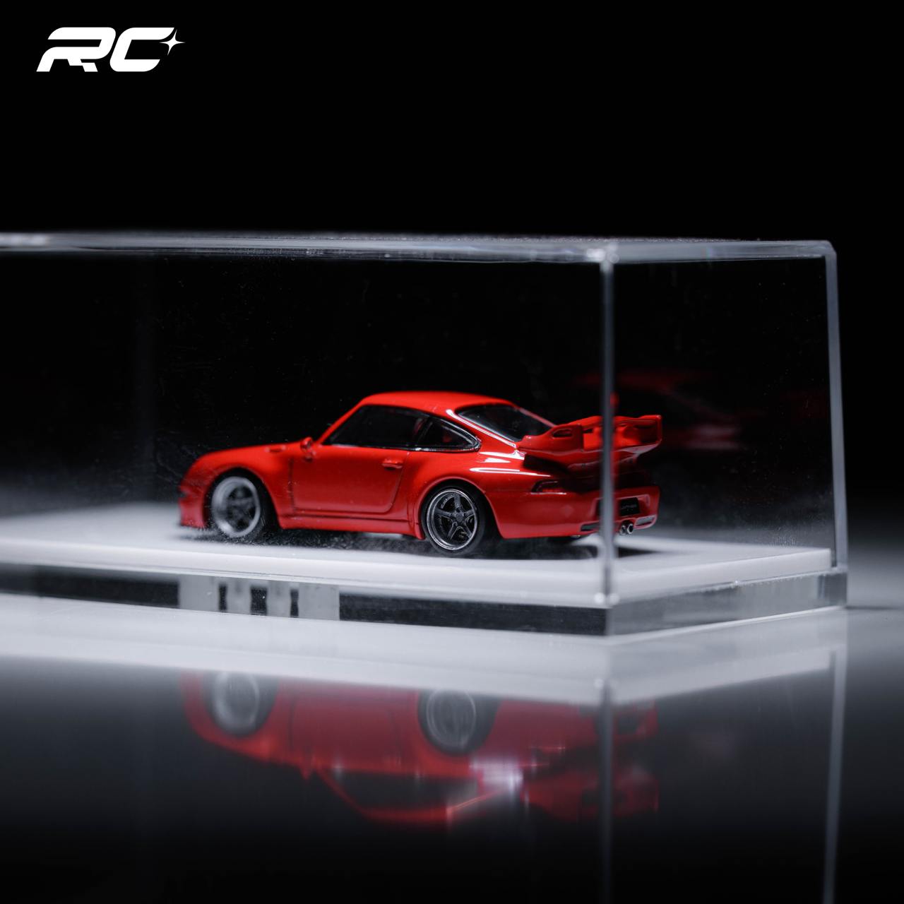 Tarmac Works 1/64 993 Remastered By Gunther Werks Red - ROAD64