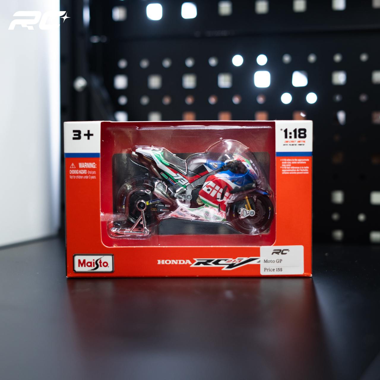 Maisto 1/18 Repsol Honda Green