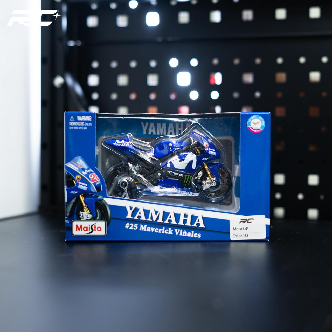 Maisto 1/18 Yamaha #25 Maverick Vinales
