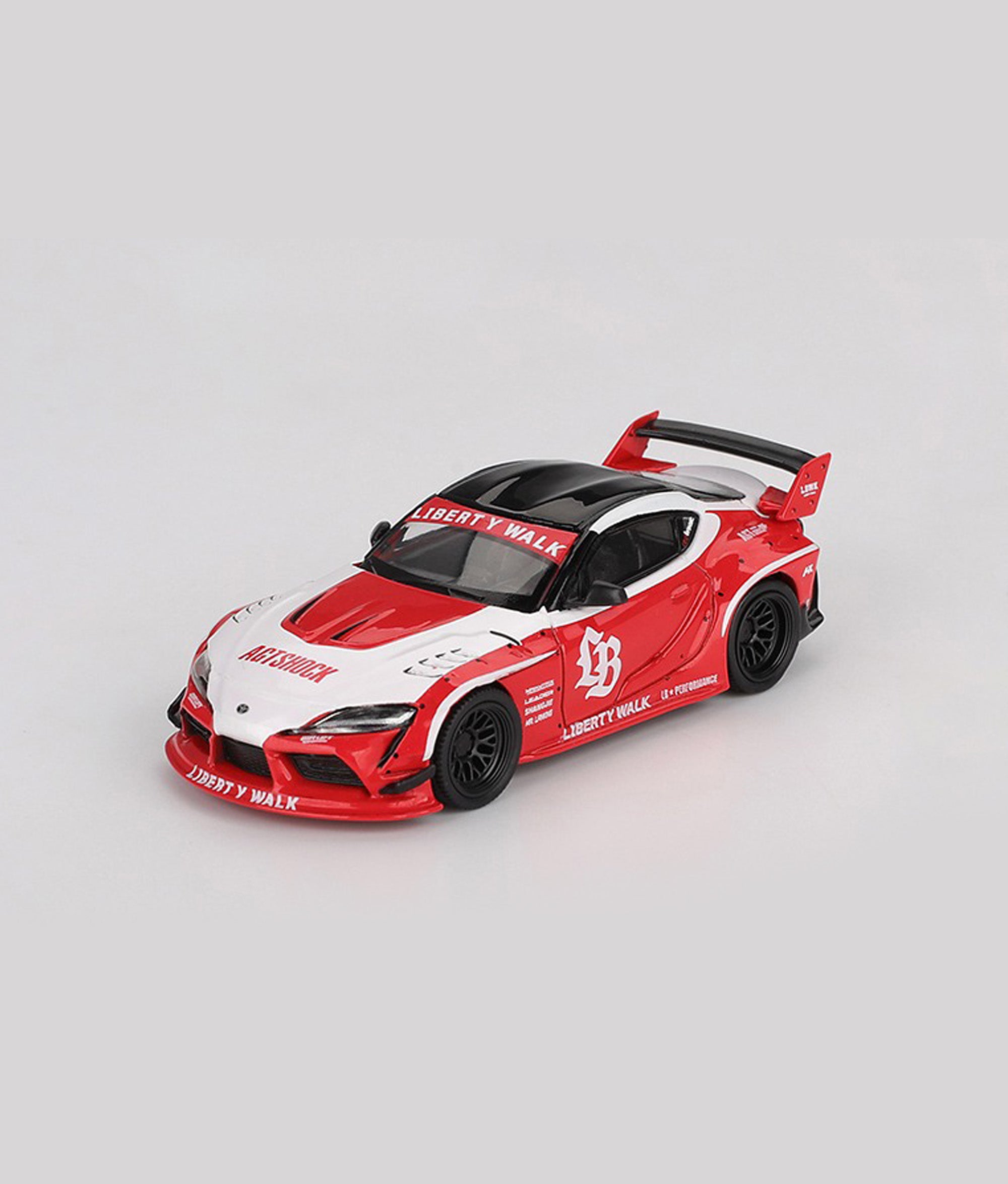 MINIGT 1/64 LB★WORKS Toyota GR Supra Red/White