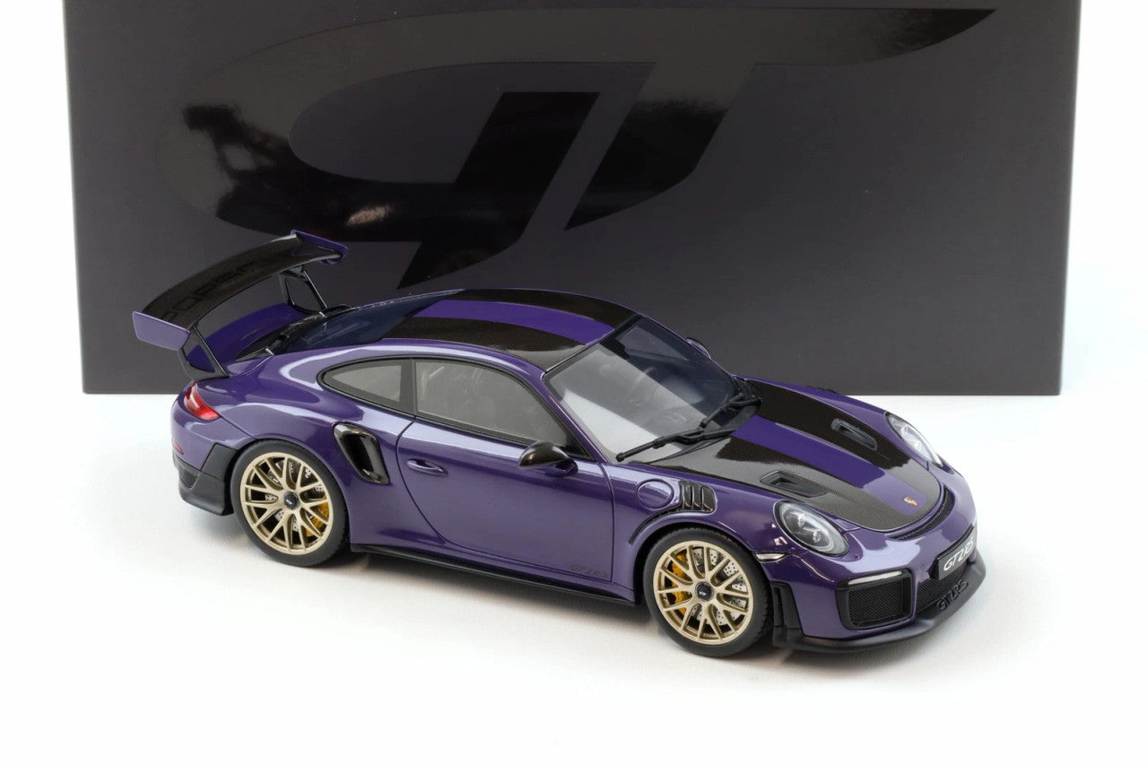 1/18 GT Spirit 2021 Porsche 911 (991.2) GT2 RS (Ultraviolet Purple) Car Model
