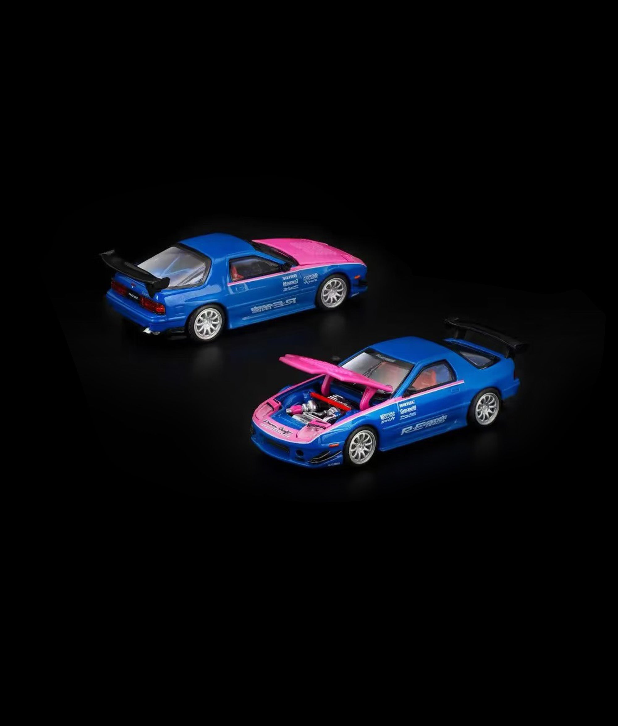 POP RACE 1:64 Foshan APAxpo2025 1:64 MAZDARX7 FC3S RE AMEMIYA