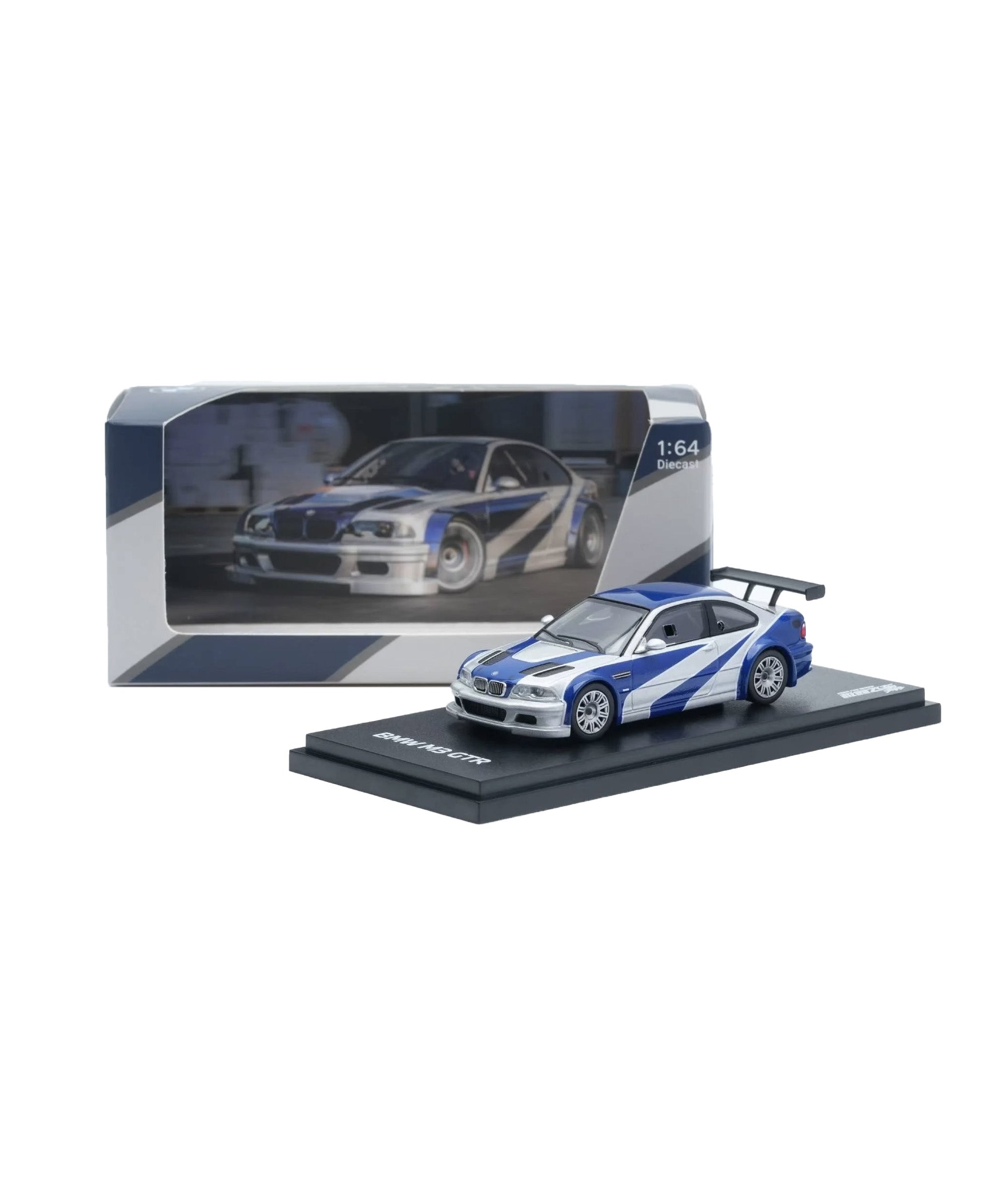 AR Box 1:64 BMW BMW / Need for Speed Dual License Product M3 E46 GTR High-end Version