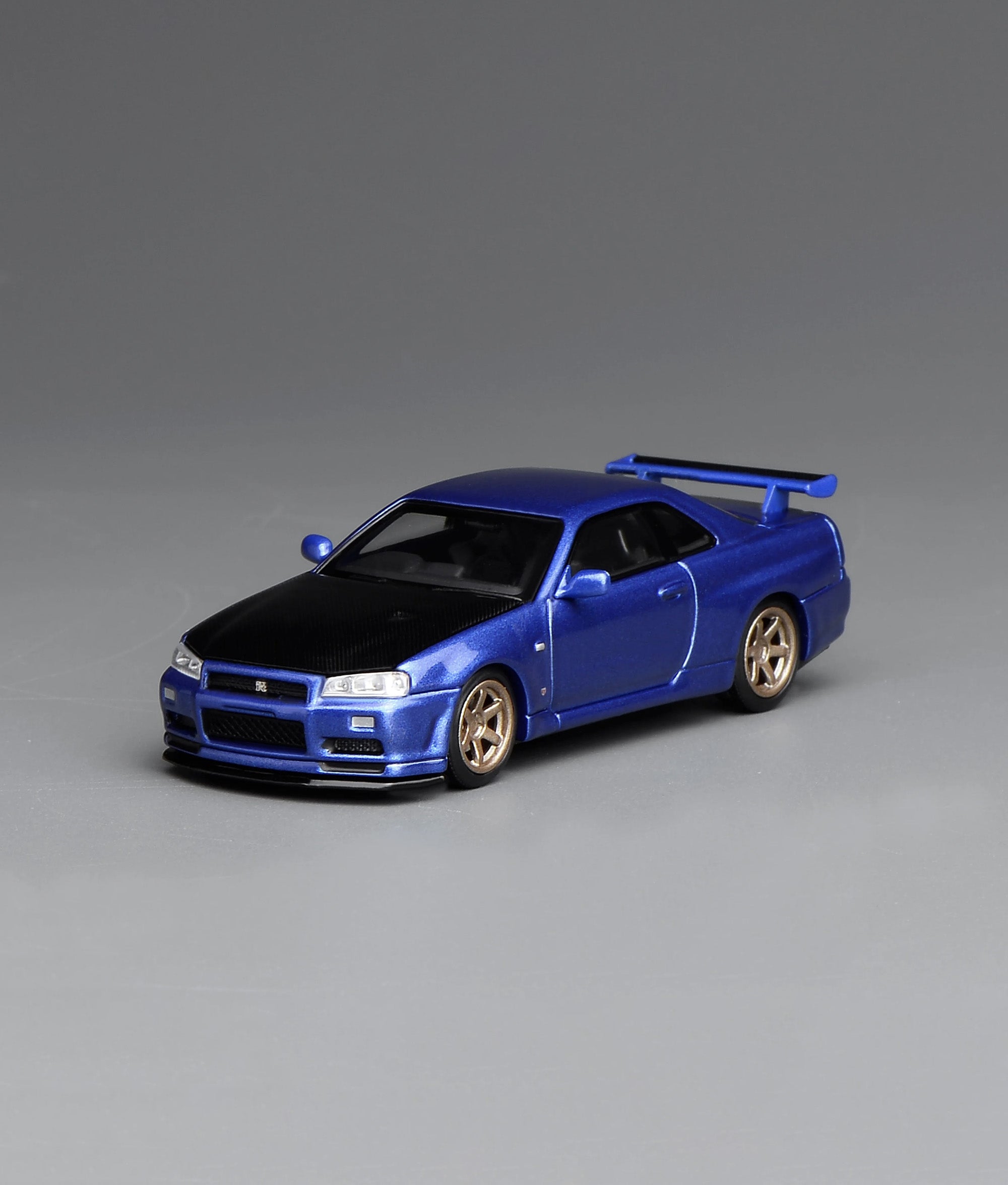 Motorhelix MH 1:64 Nissan Skyline GT-R Fifth Generation Mk5 R34 Nismo Z-Tune / V-SPEC-II Edition