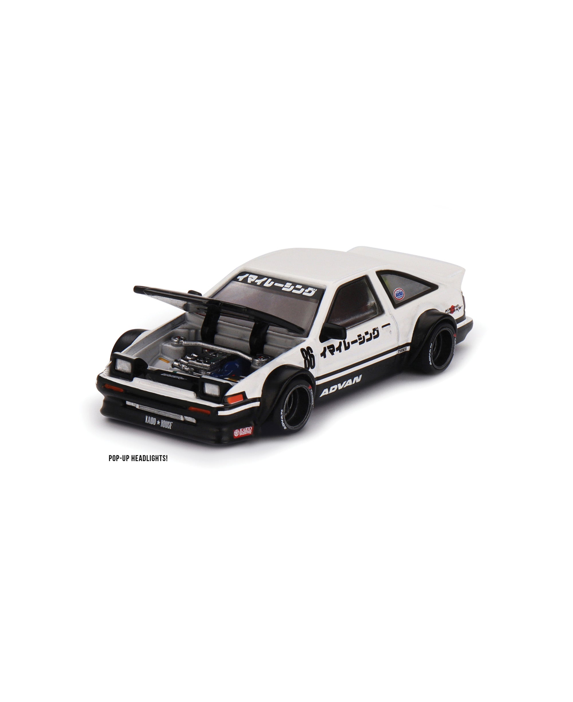 KAIDO HOUSE X MINI GT 1:64 Toyota AE86 Sprinter Trueno Kaido Street V1 - KHMG180