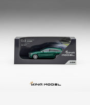 KING MODEL 1:64 Mercedes-Benz CLS63 AMG Metallic Green
