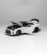 MOTORHELIX -Nissan GT-R (R35) Track Edition Engineered by NISMO T-Spec 2022 Brilliant White Pearl