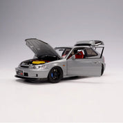 1:18 本田思域TYPE R (EK9) – 纳多灰 – MOTORHELIX