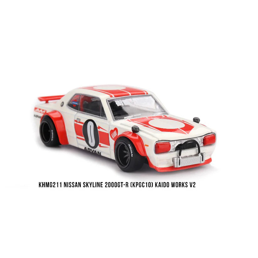 KAIDO HOUSE 1/64 NISSAN SKYLINE 2000GT-R (KPGC10) KAIDO WORKS V2