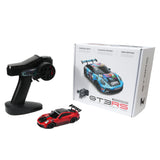 JXC 1/43 GT3 RS RC Red Drift Car (Ready to Run, 4WD Gyro)