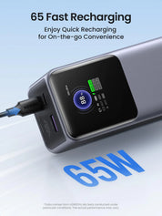UGREEN Nexode Power Bank 25000mAh 200W with Smart Digital Display