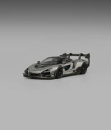 CM MODEL - 1:64 McLaren Senna GTR – Metallic Silver Gray