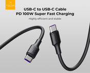 VOLTME POWERLINK EDC CTC 100W 5A 2M | BLACK