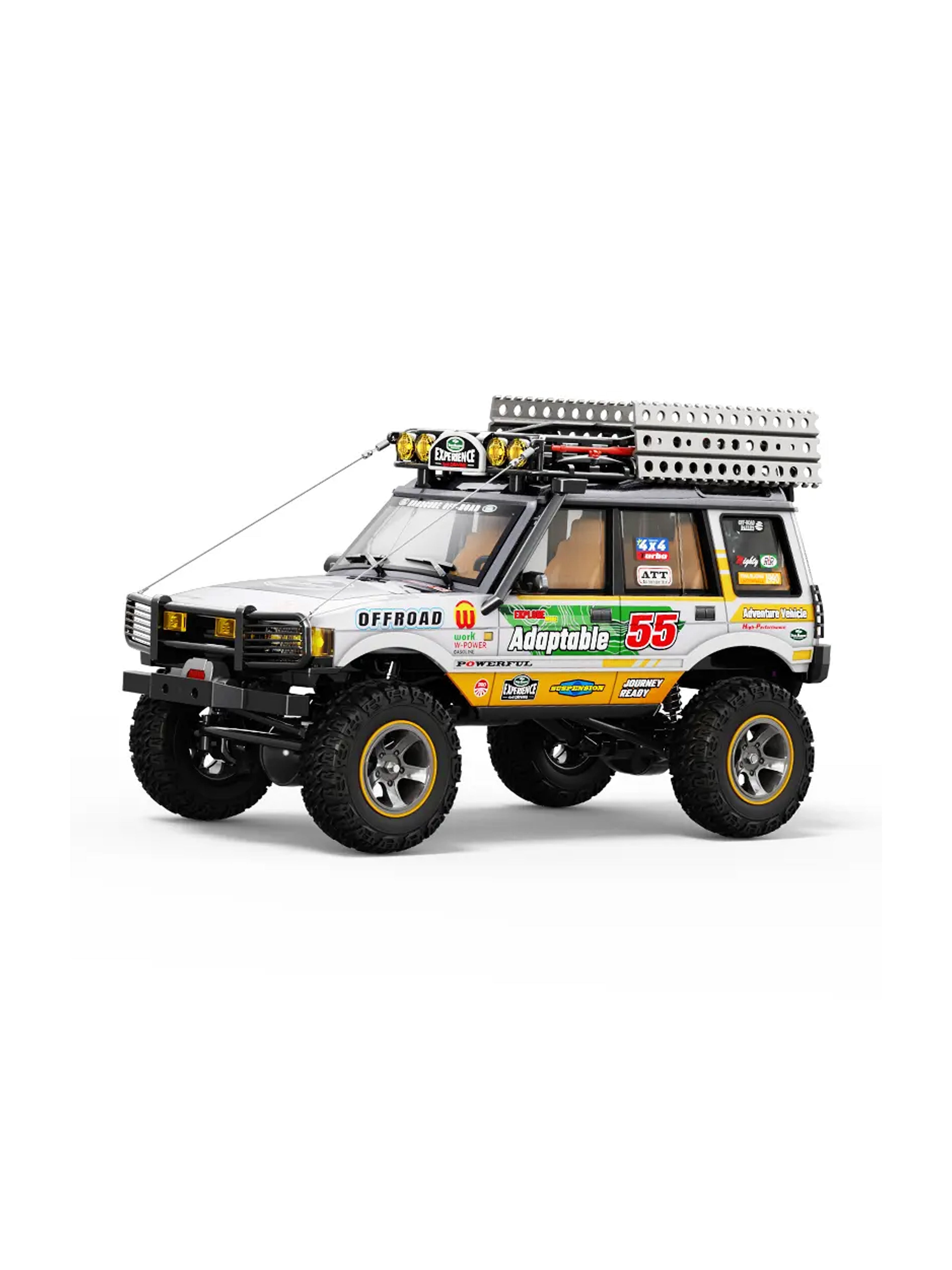 JXC 1/24 RC Off-Road Crawler ( White + Yellow )
